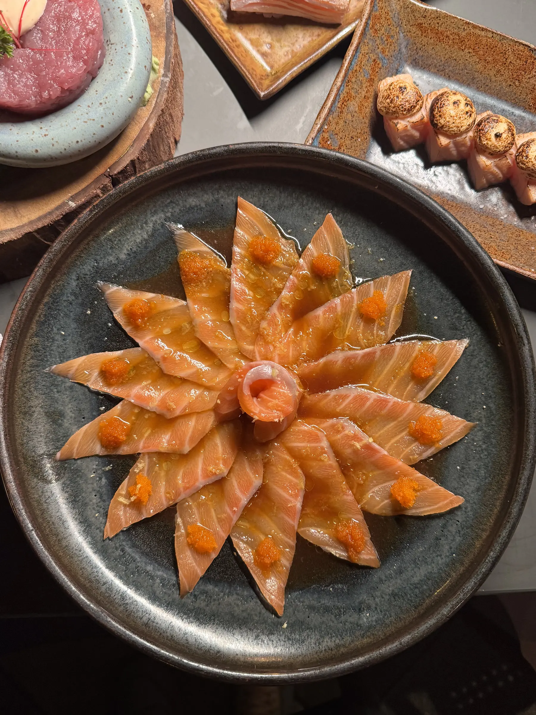 Sushi y sashimi especial